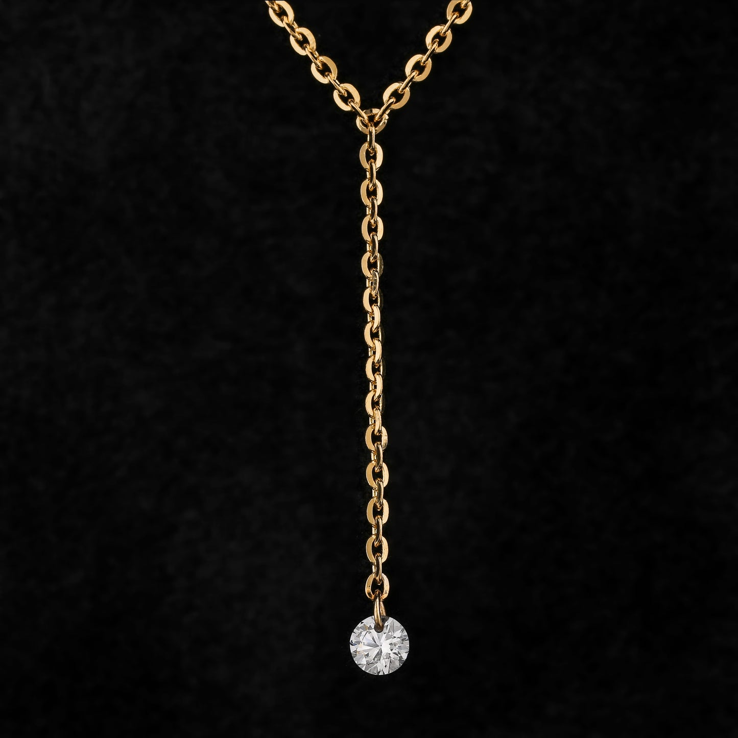 Lynn Floating Diamond Necklace