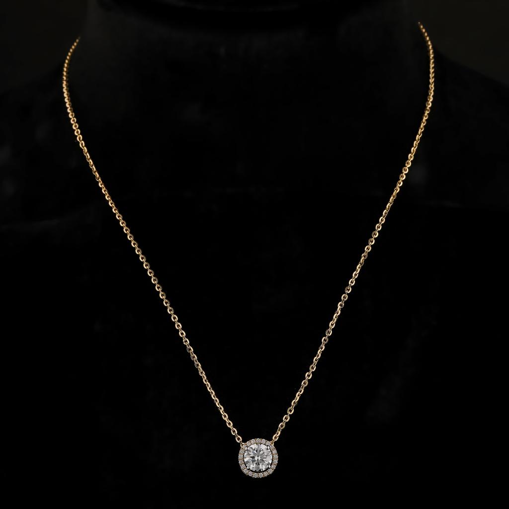 Christine Halo Necklace