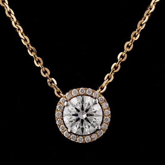 Christine Halo Necklace
