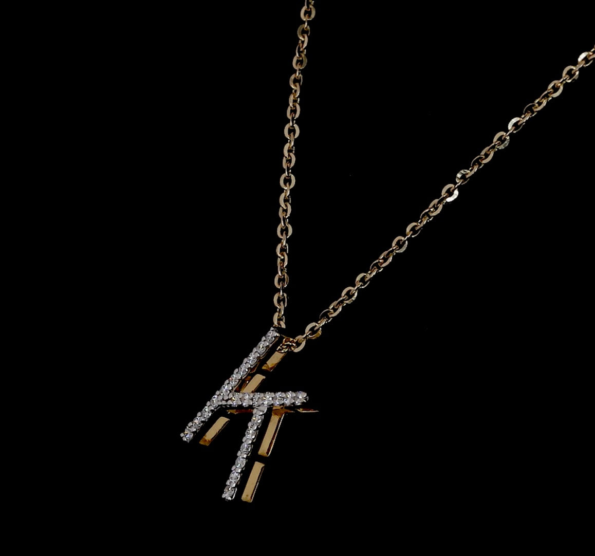 Initial Love Letter Necklace