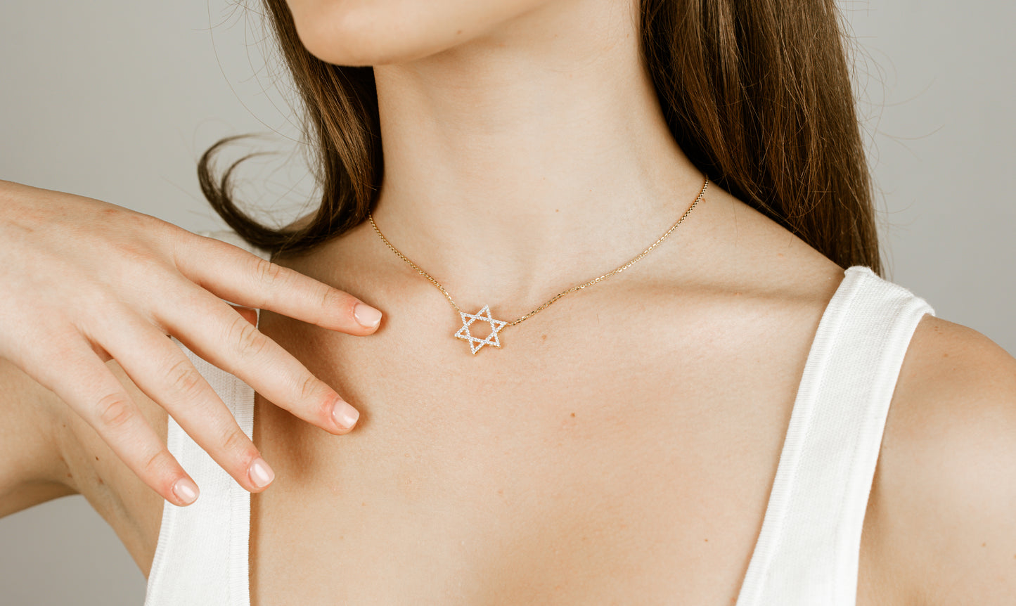 Star of David Necklace