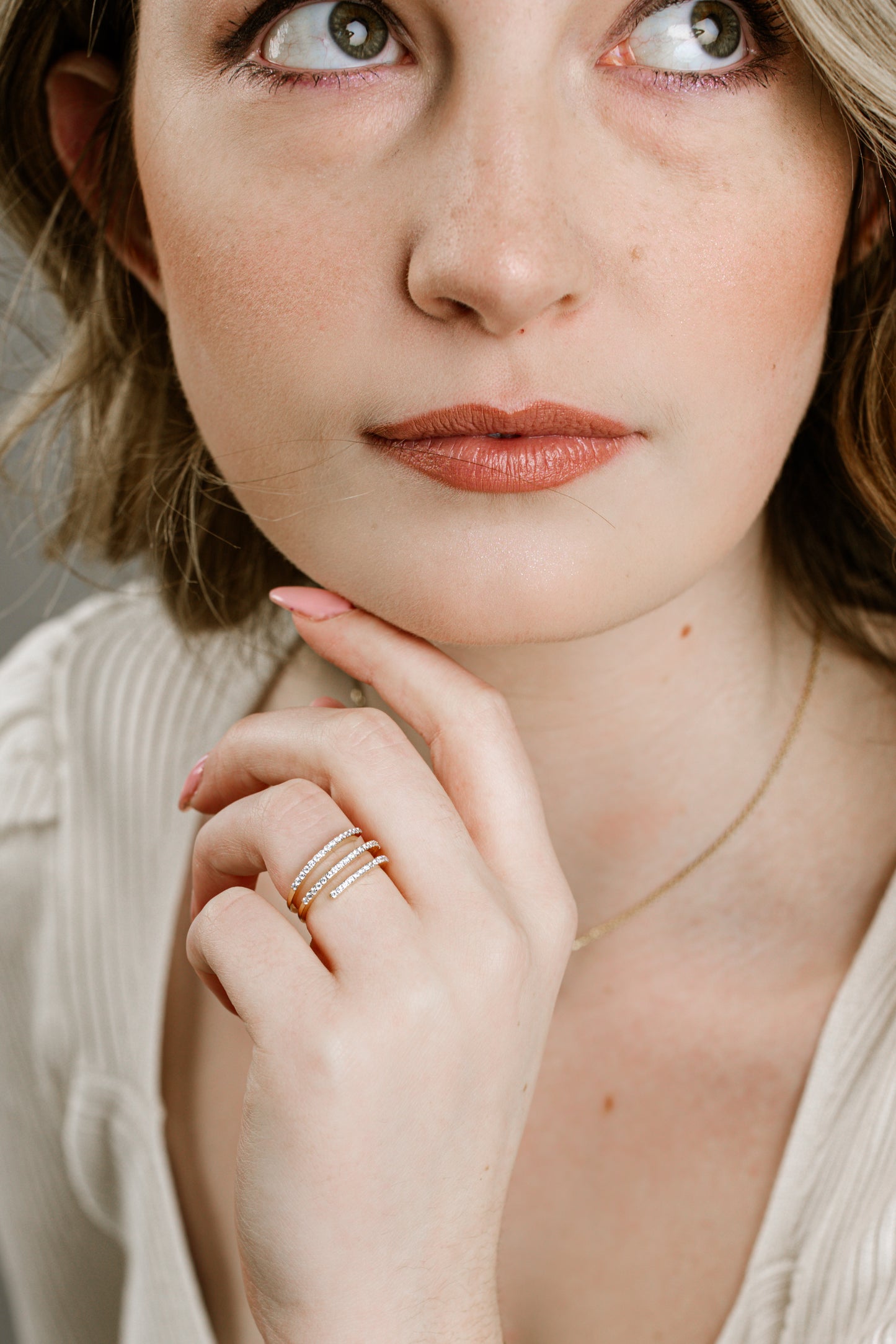 Gabrielle Swirl Ring