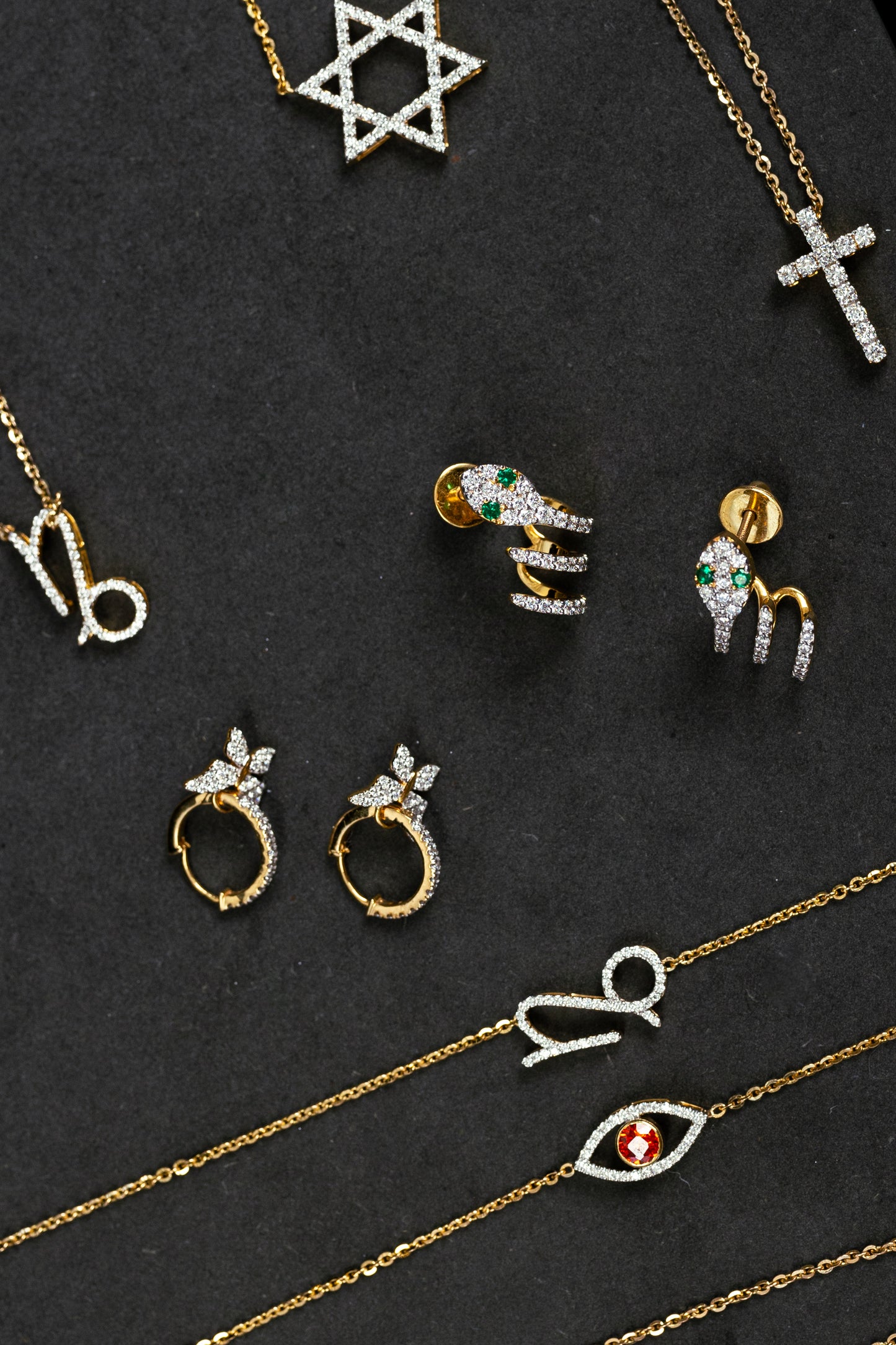 Viper Snake Earrings