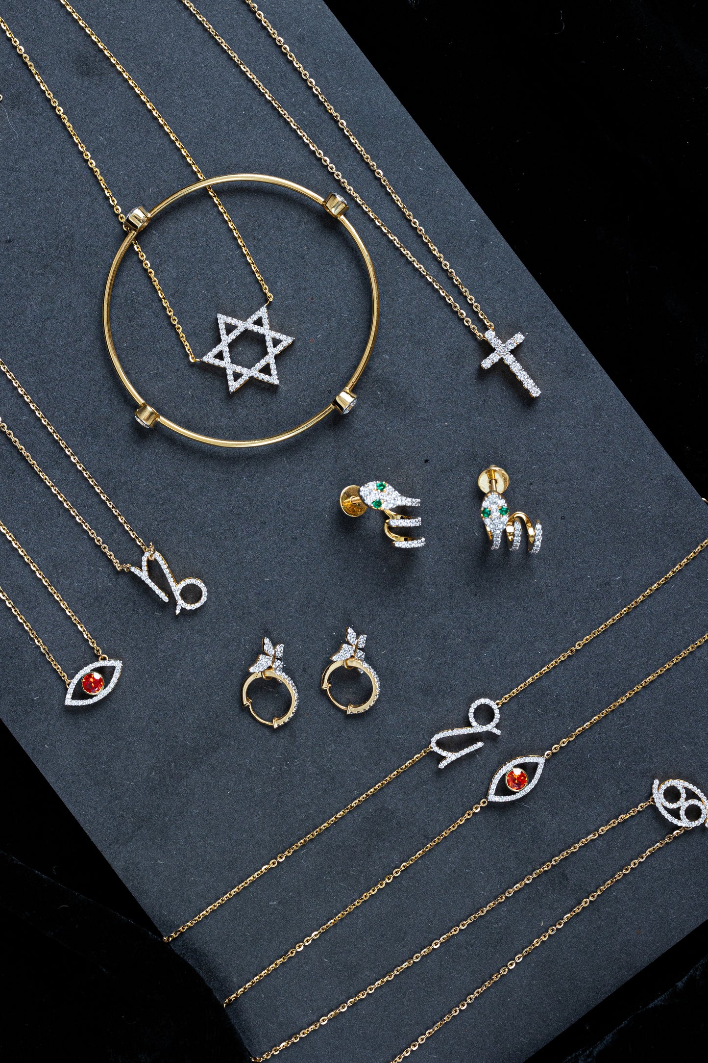 Declan Cross Necklace