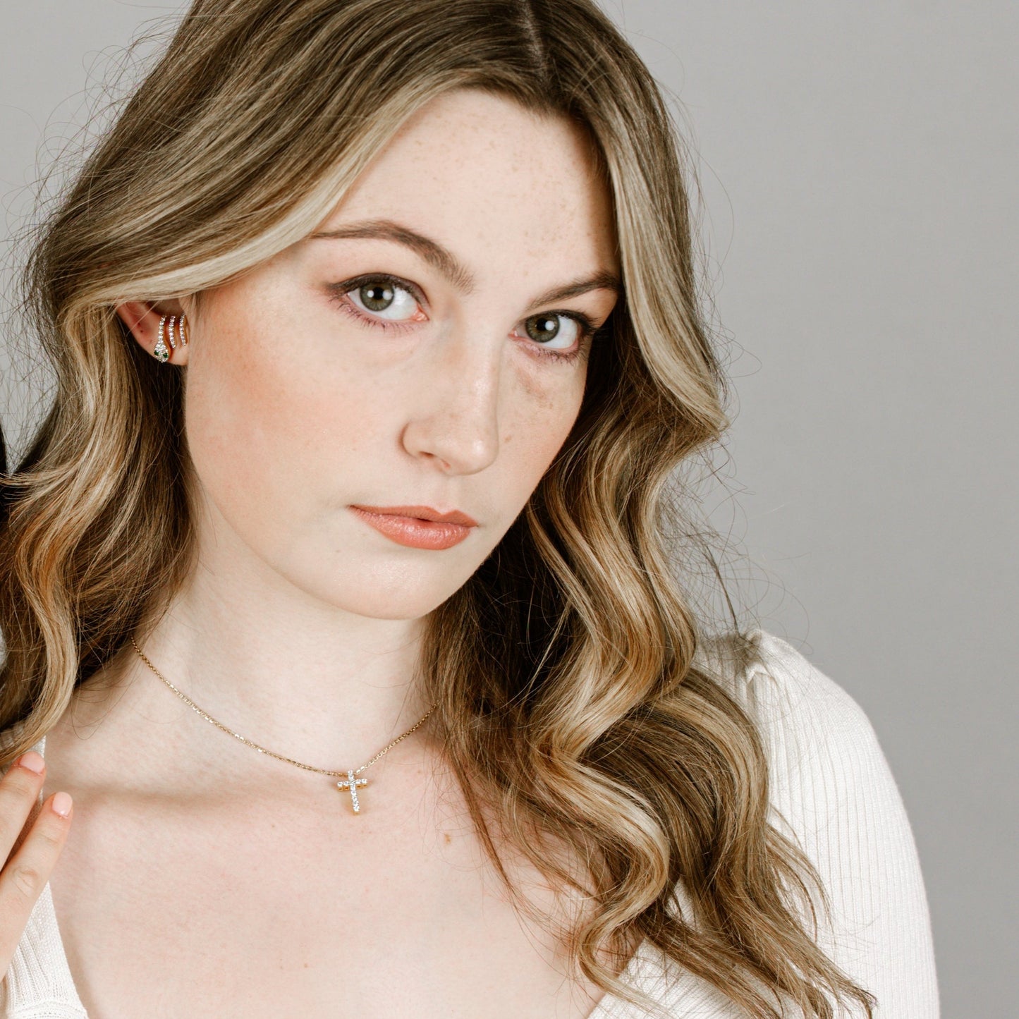 Declan Cross Necklace