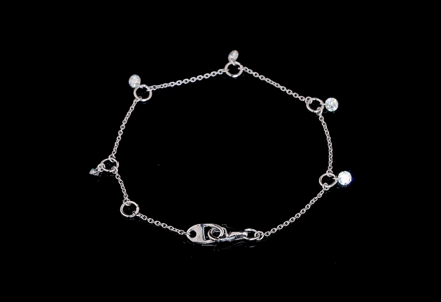 Floating Diamond Bracelet