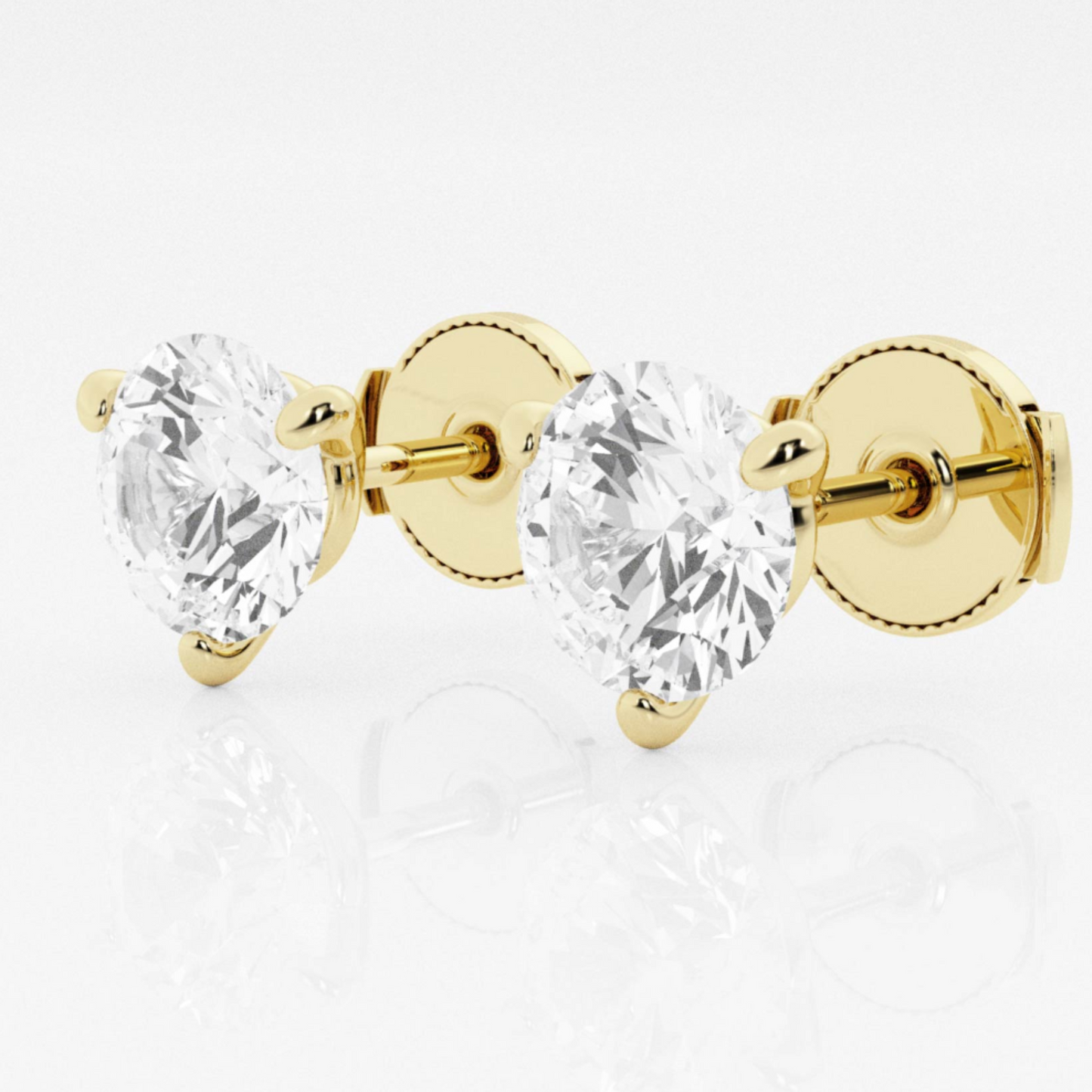 Round Martini Studs