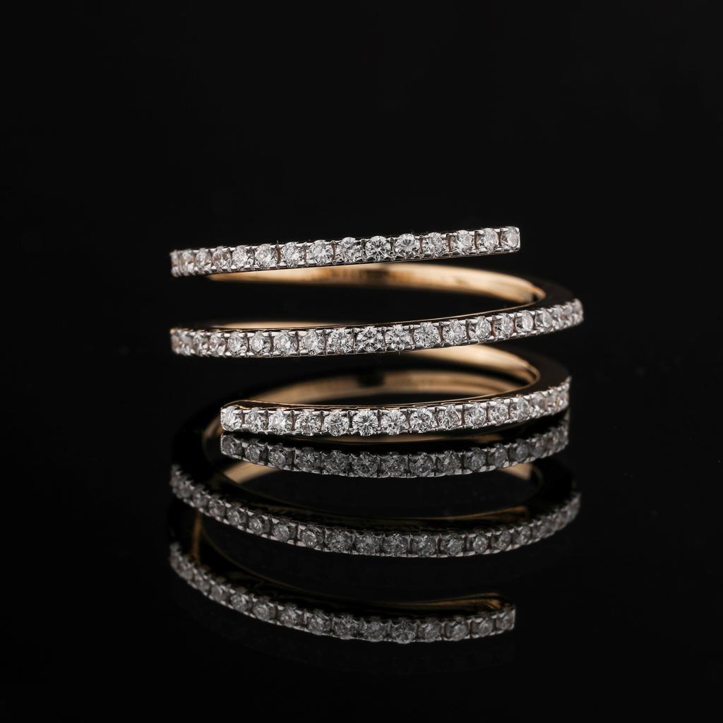 Gabrielle Swirl Ring