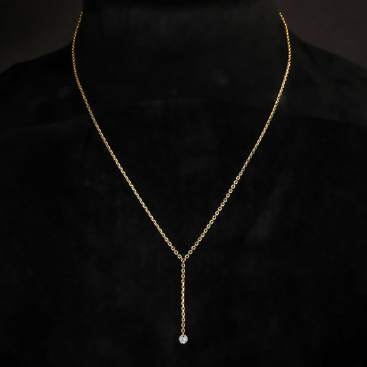 Lynn Floating Diamond Necklace