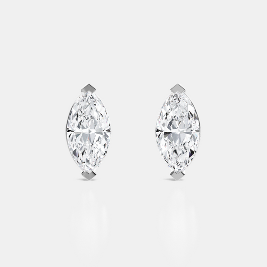 Marquise Stud Earrings