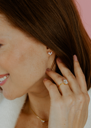 Diamond jewelry from the Karia Heart collection