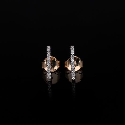 Bar Stud Earrings